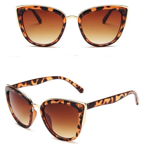 🕶LUXURY ANIMAL PRINT OR LEOPARD BROWN SUNNIES 🕶NEW‎ - Picture 2 of 6